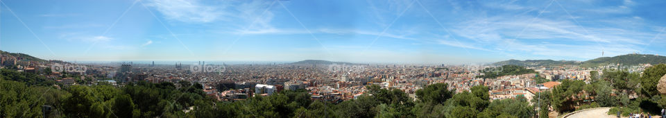 sky city blue tree by nickandemily