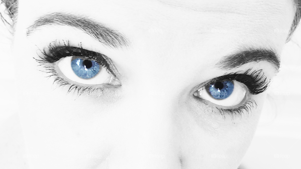 True Blue Eyes