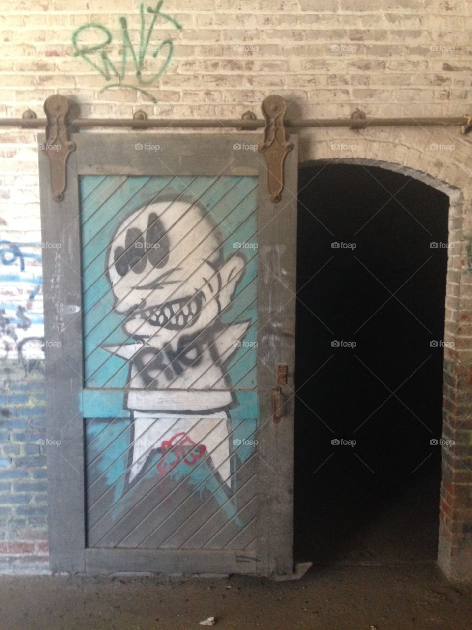 Riot alien door 