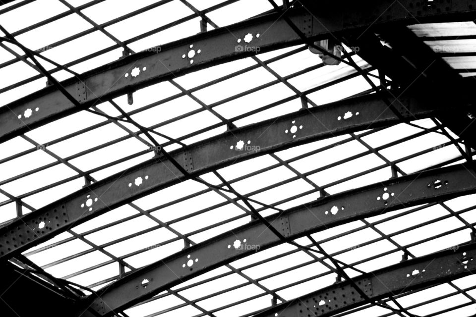 Architectural Details in Paddington Station