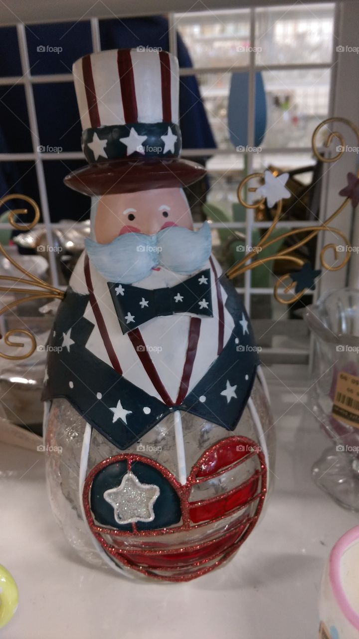 Patriotic Santa