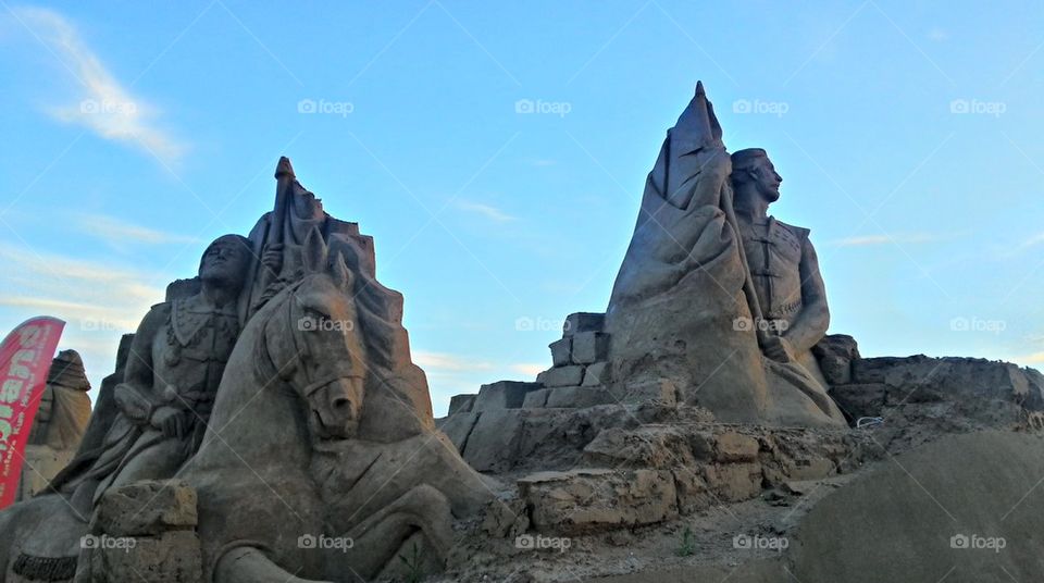 sand sculpture