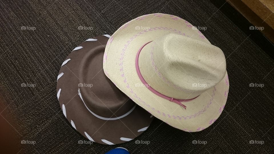 His and hers hats