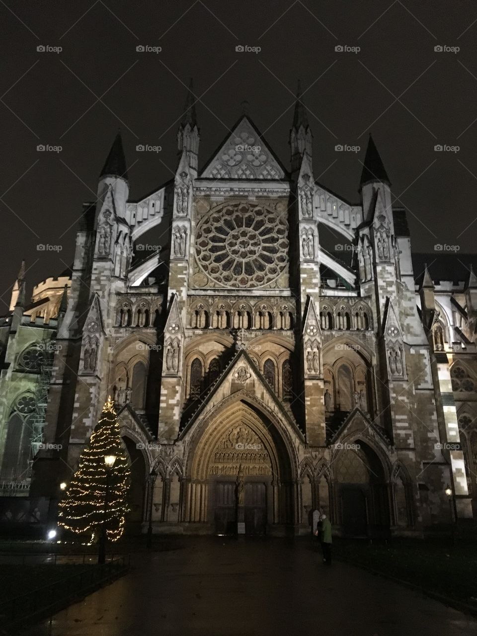 Westminster Abbey at Christmas 