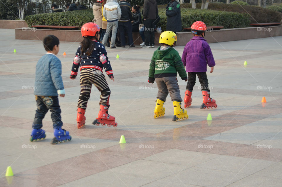 skating with little ones