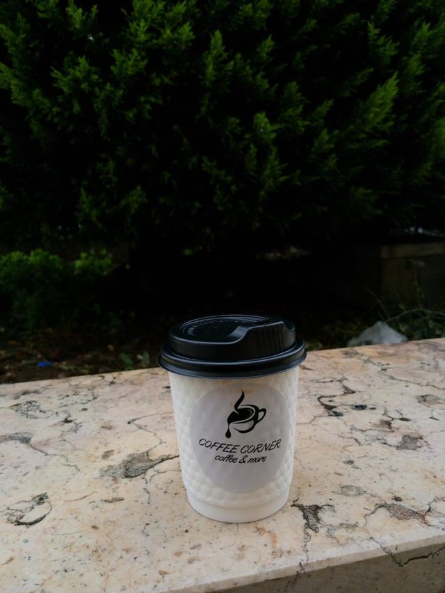 a cup of coffee