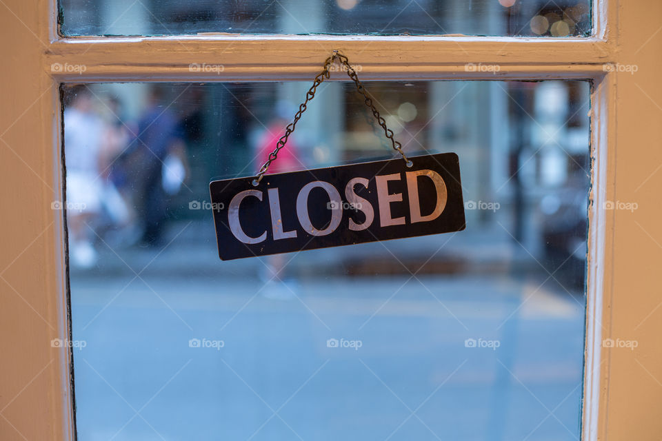 Closed Sign