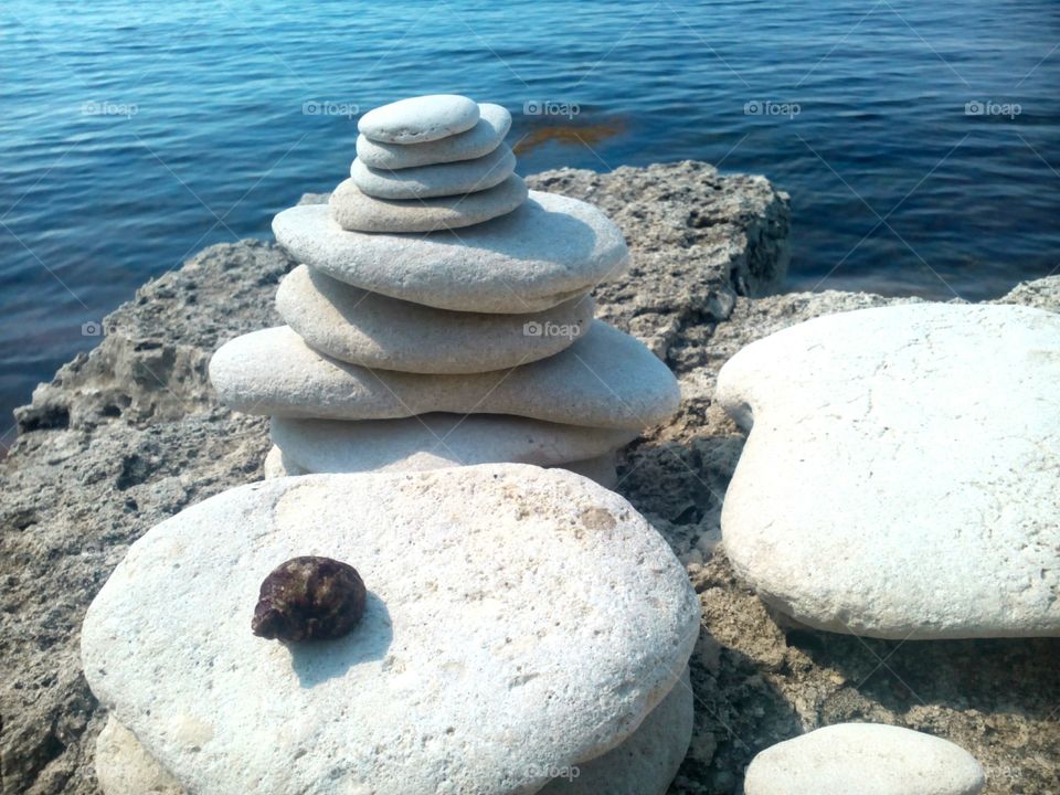 Zen, Balance, Rock, Harmony, Stability