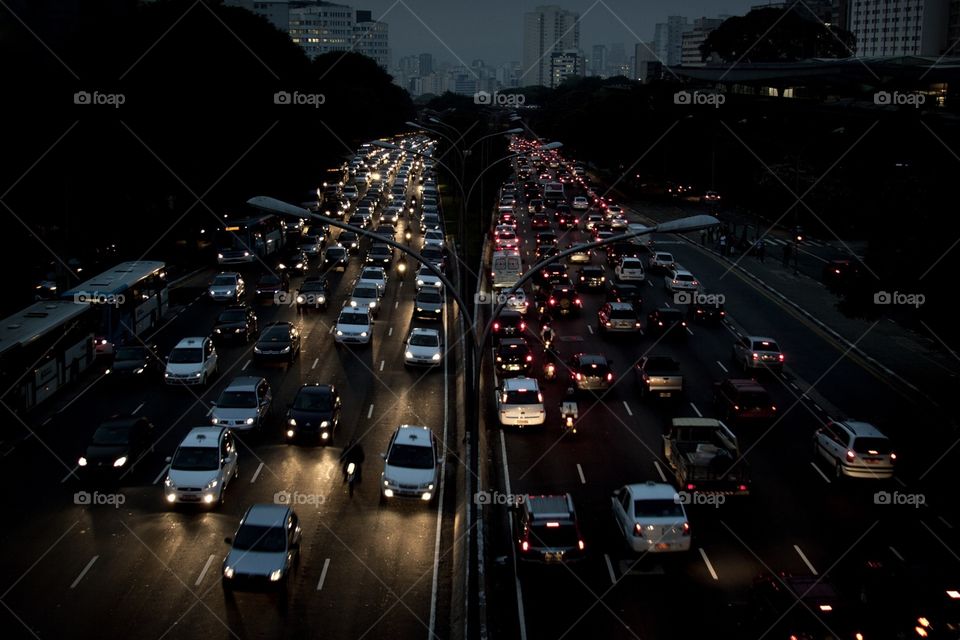 São paulo traffic.