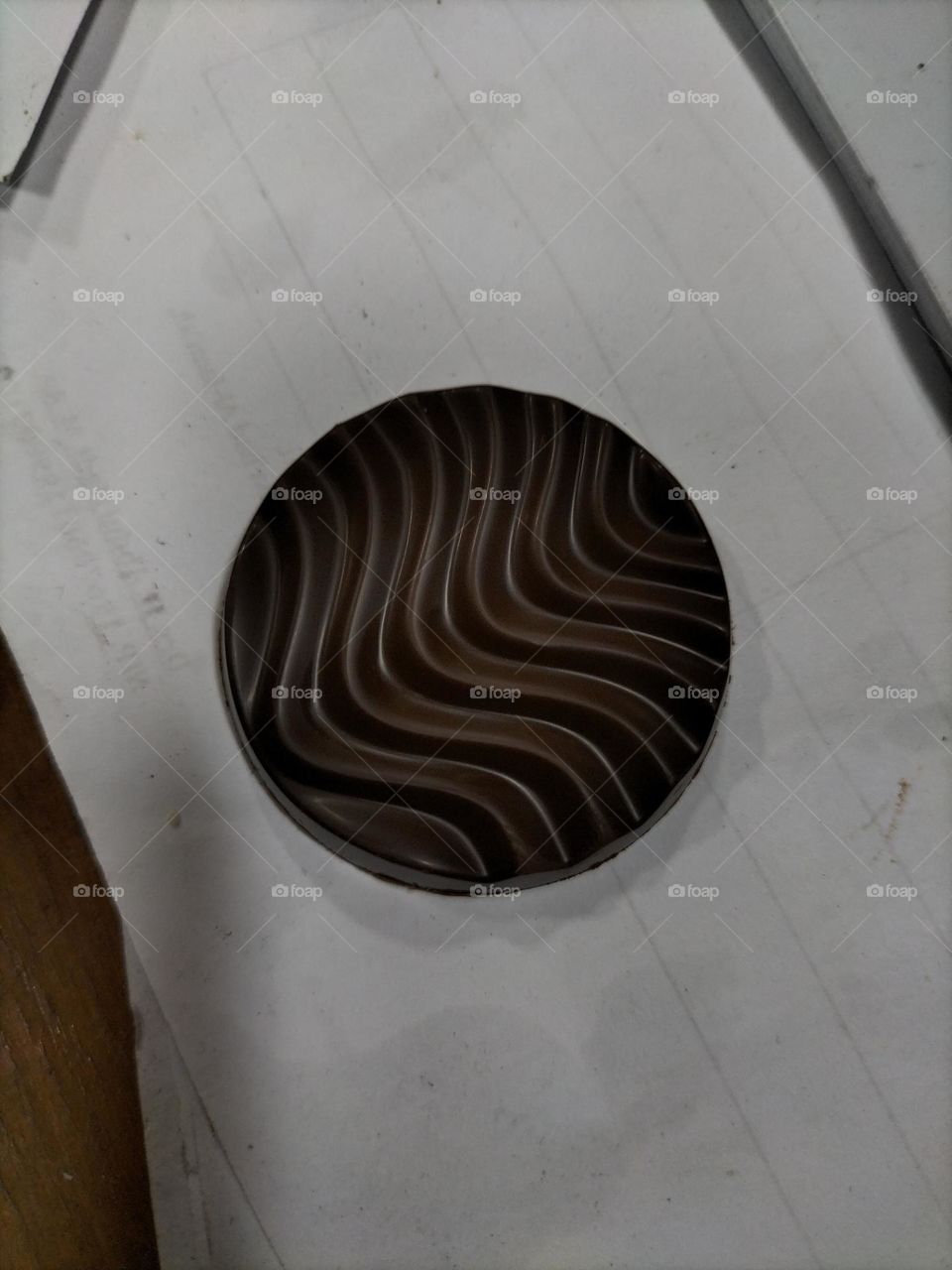 printed pure chocolate