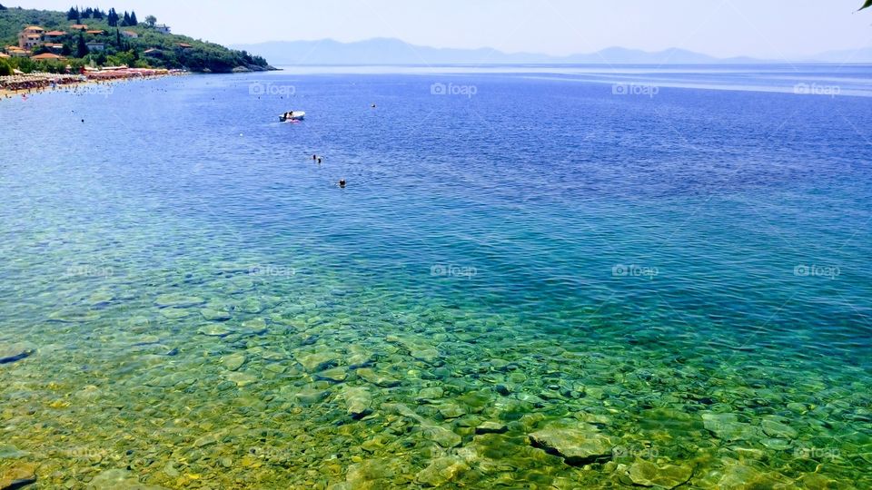 Fifty shades of blue