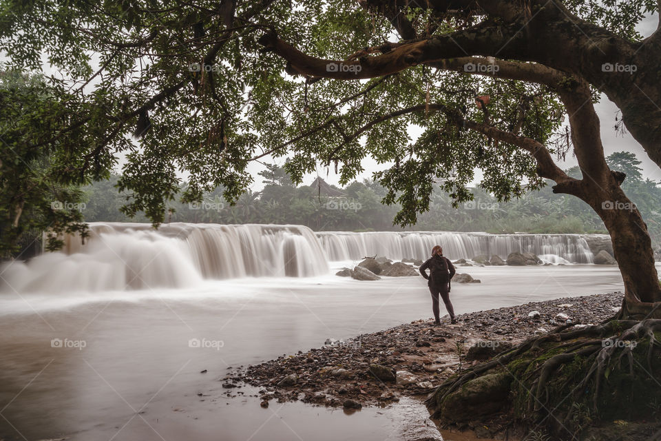 parigi waterfall, Indonesia.