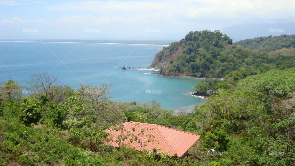 Sea view in Costa Rica 