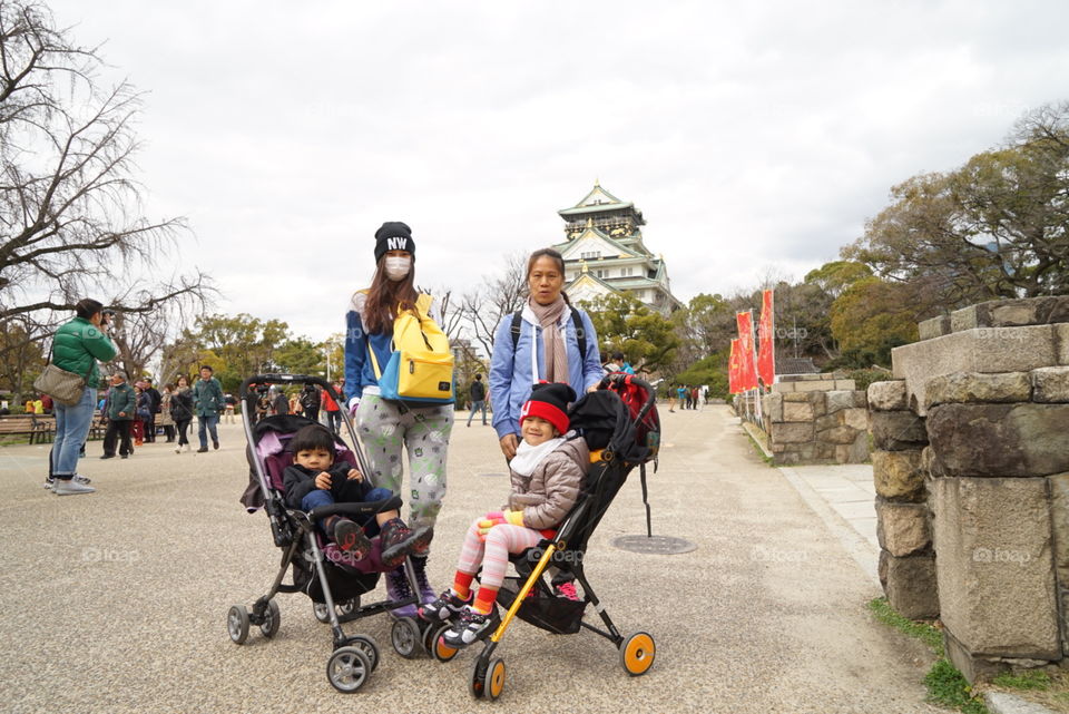 People, City, Man, Child, Street