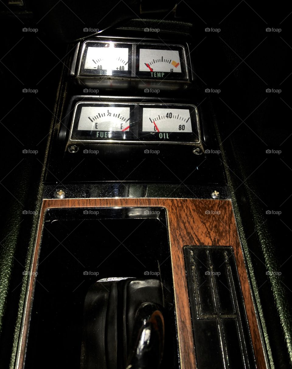 Classic 1969 RS Z28 gauges & shift 4-speed