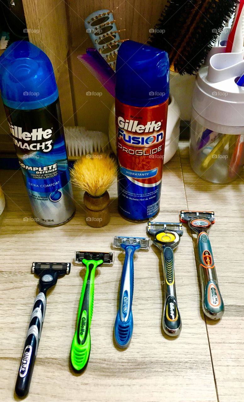 I LOVE GILLETTE - O barbear mais perfeito: Creme de barbear + aparelhos da Gillette! O problema é: qual escolher? I ❤️