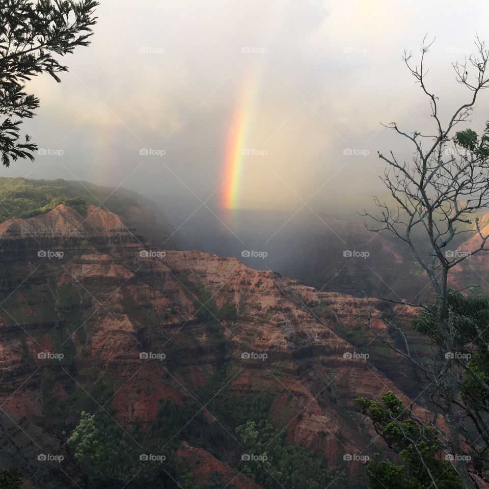 The greater your storm , the brighter your rainbow.