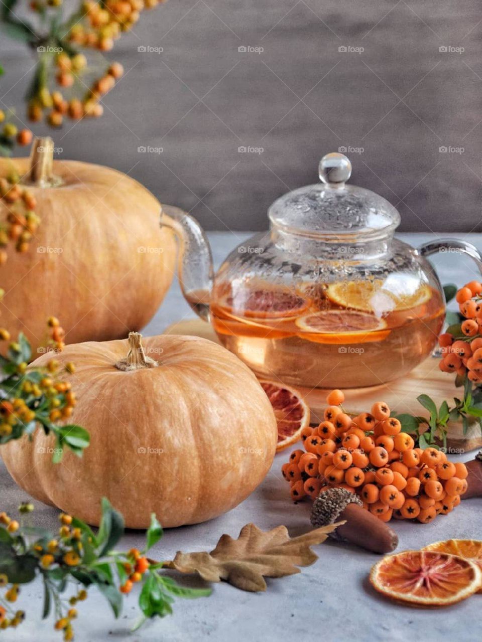 The smell of pumpkin tea with ginger is everywhere and I love this autumn tea! Sometimes happiness lies in the smell of tea...so easy to find...