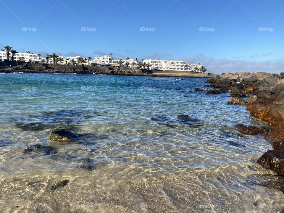 Where earth and sea meet, Costa Teguise 