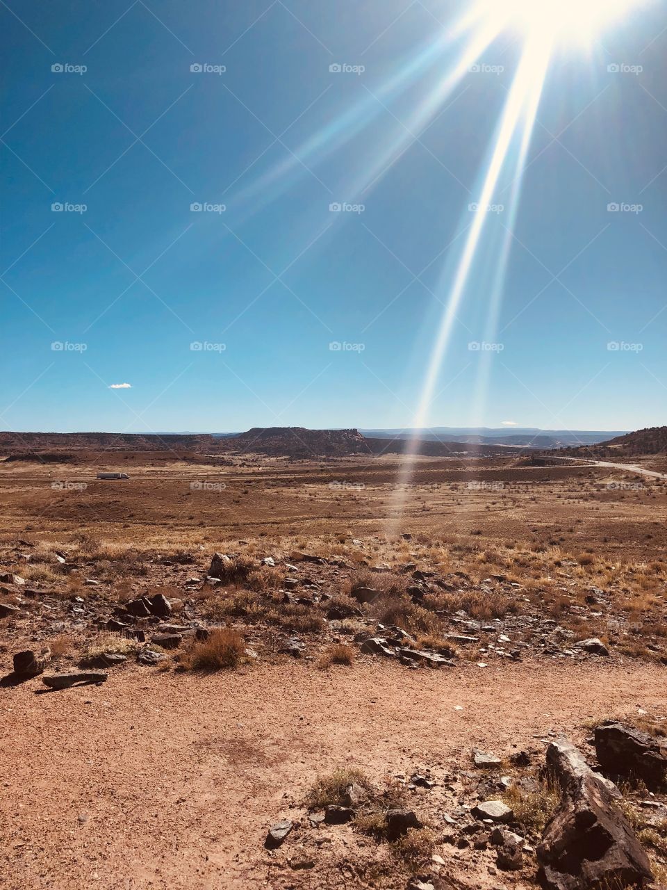 Alone in the high desert