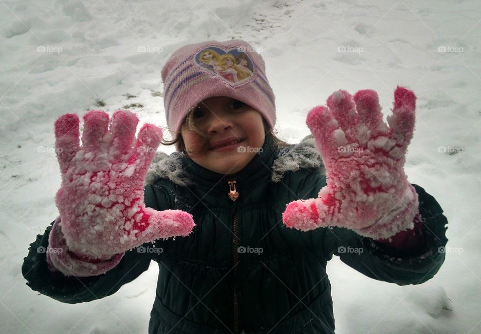 It Snowed Grandma! Play time in the snow.