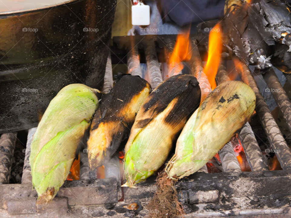 Roasted Mexican Corn