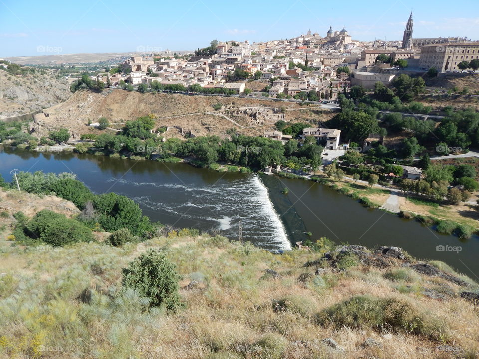 The river in Toledo, Spain 