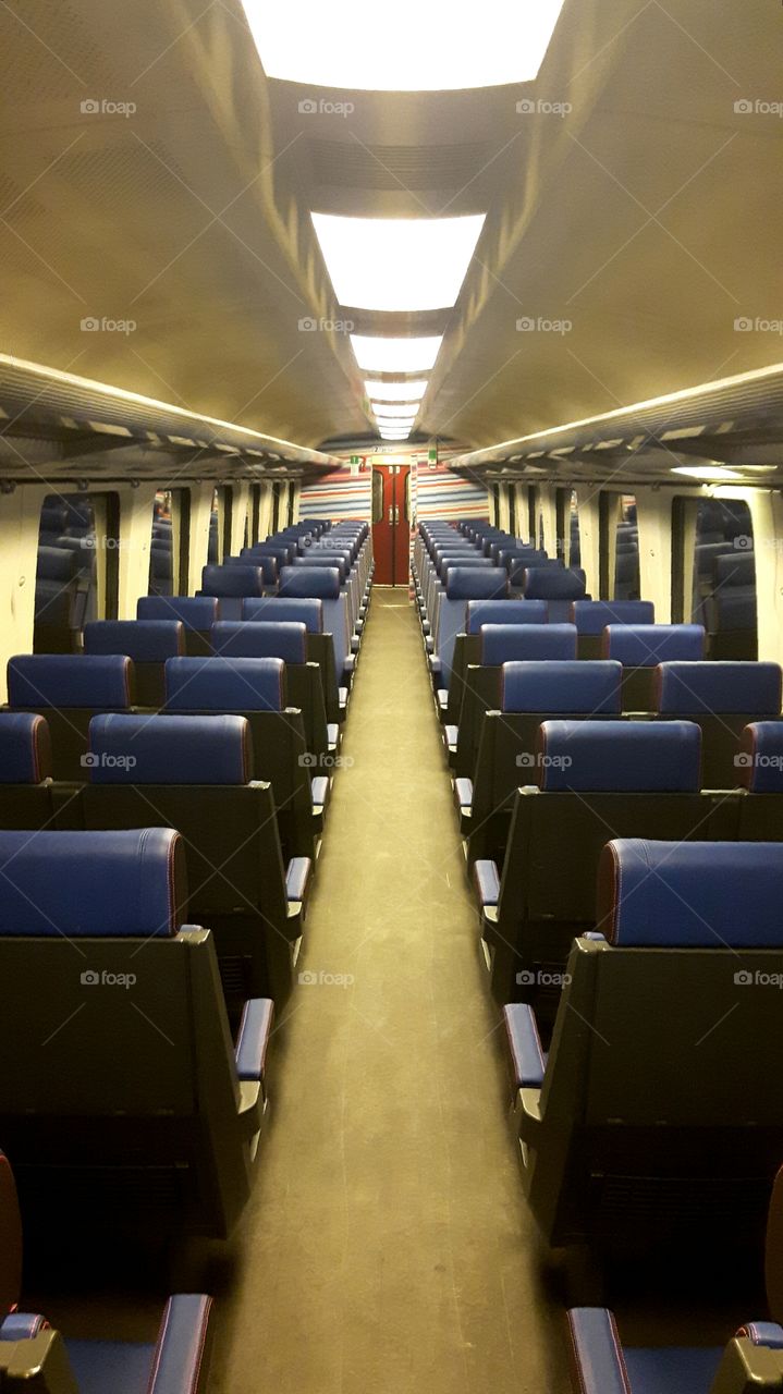 Empty train