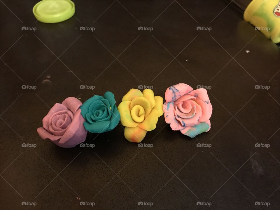 Clay roses