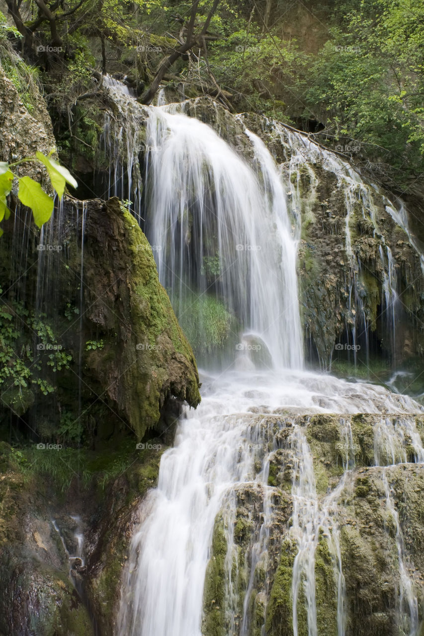 Waterfalls in the forest