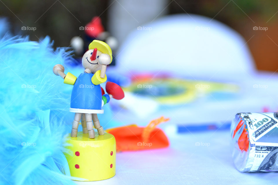 decoration toy in a party