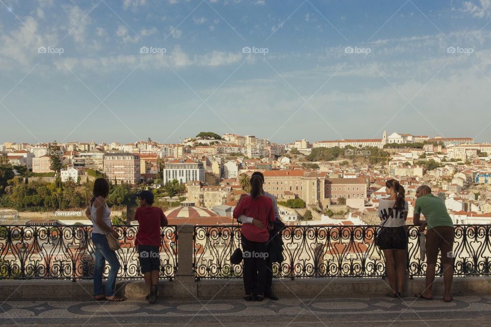 Contemplating Lisbon 
