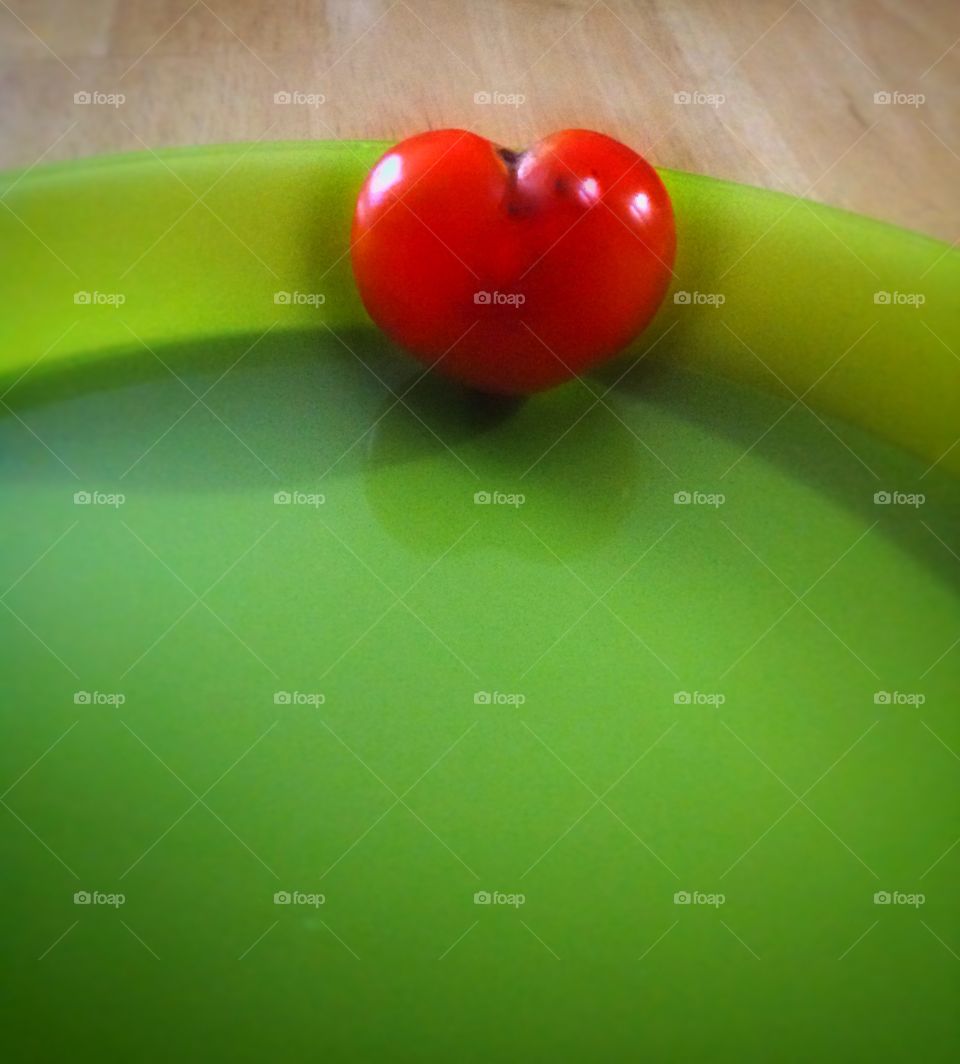 Heart shaped tomato