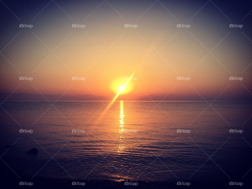 Sonnenuntergang Korfu
