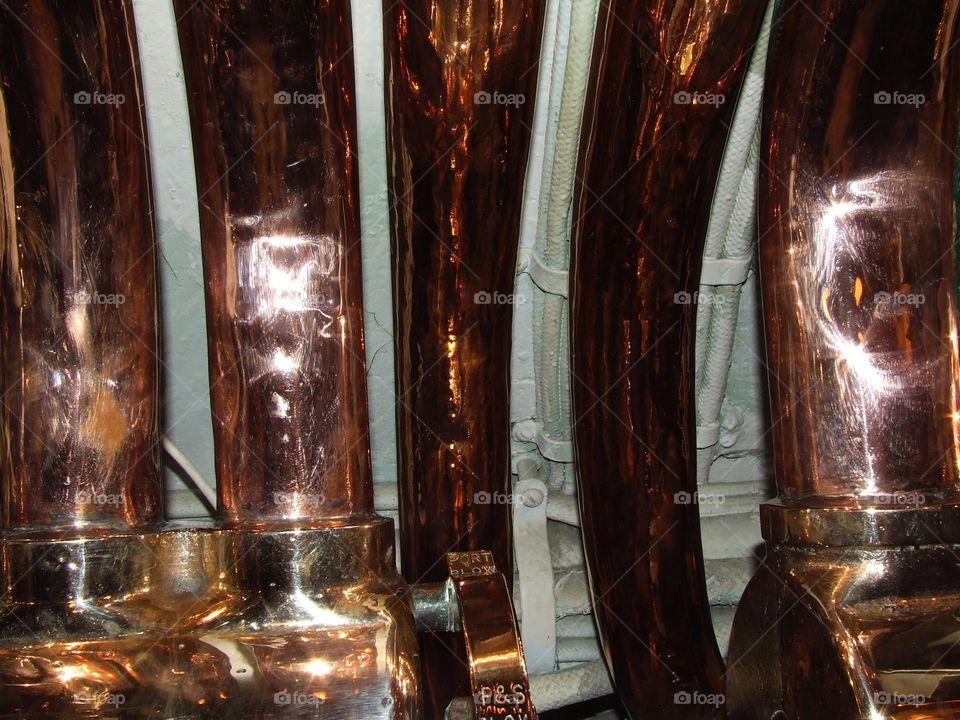 Copper sub pipes