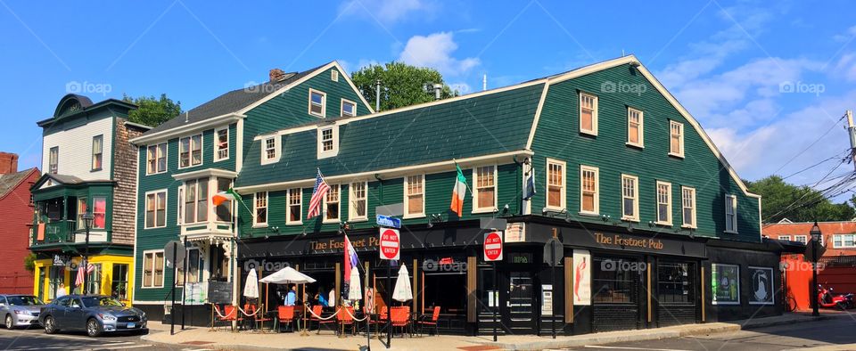 The Fastnet Pub. Newport, Rhode Island. 