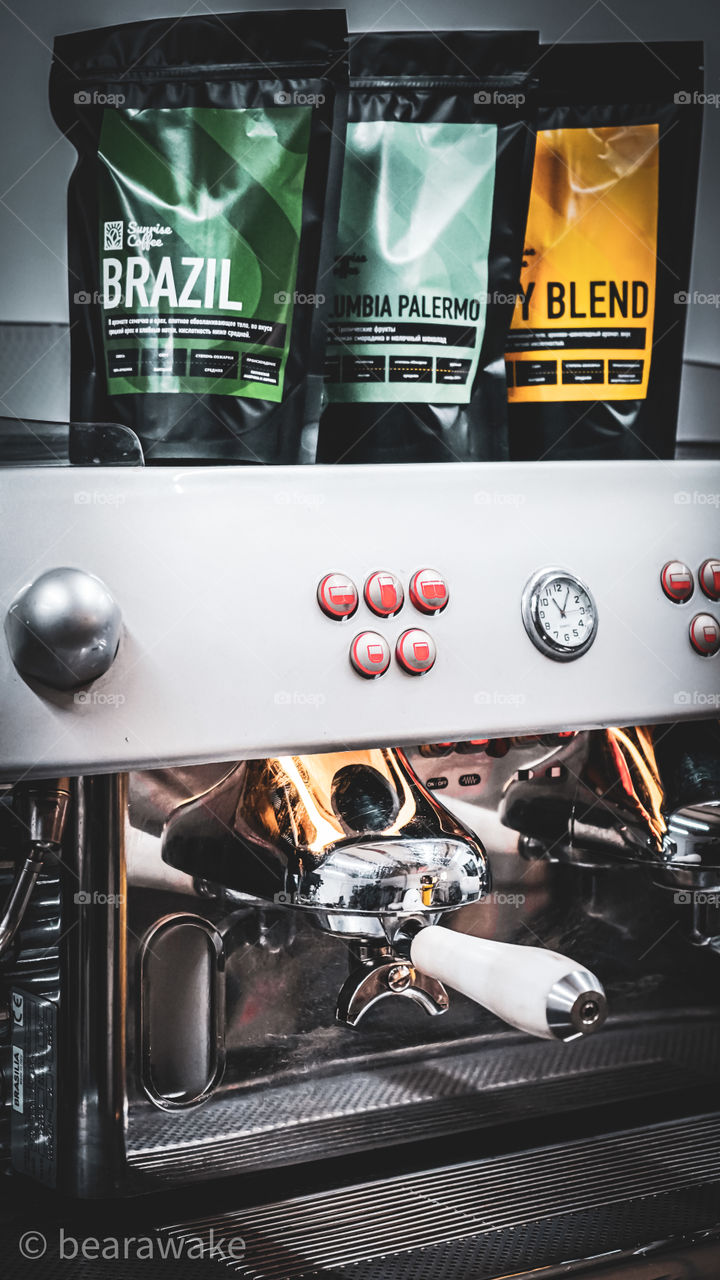 brutal coffee machine