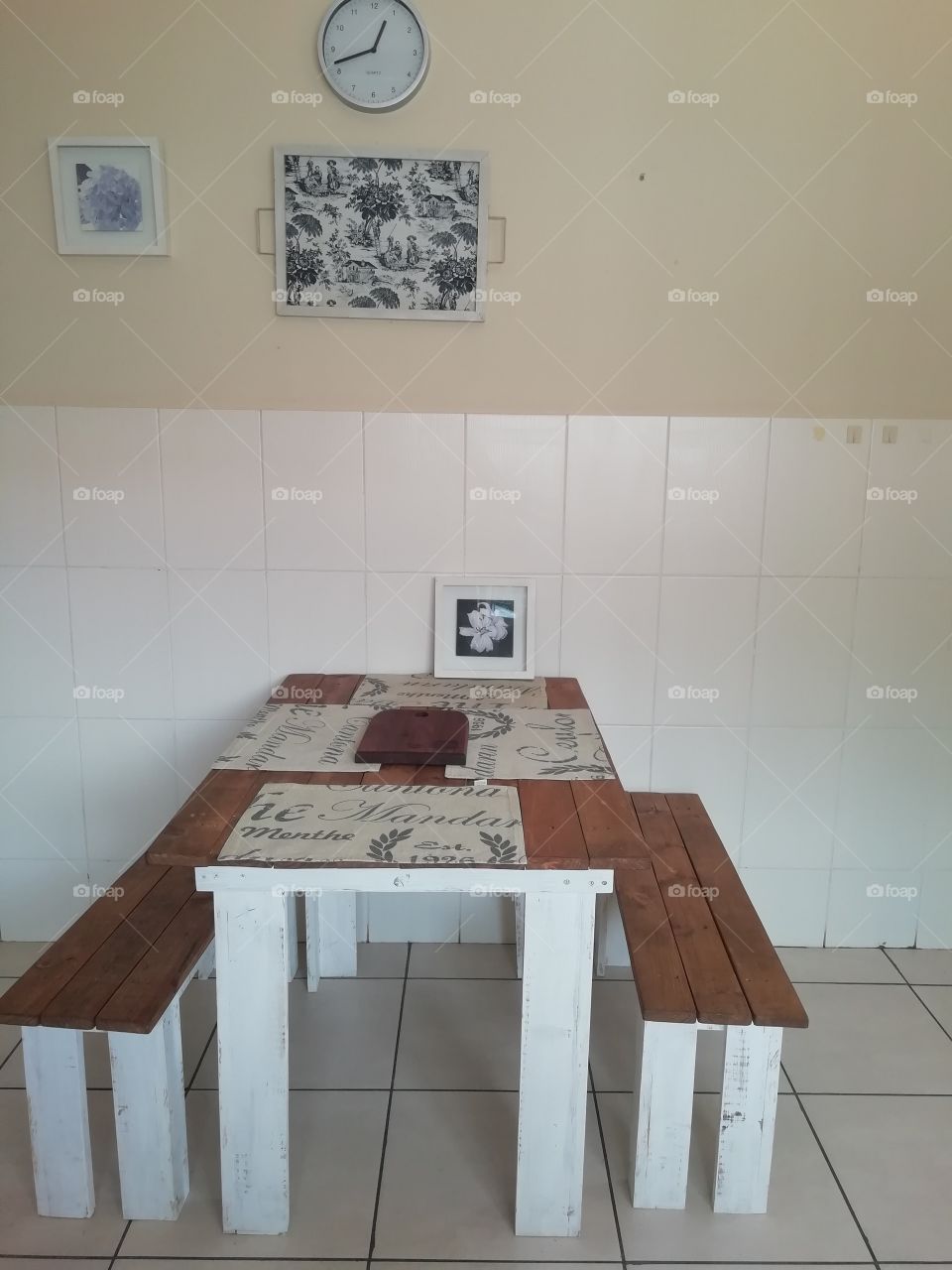 Home made Kitchen Table and Benches