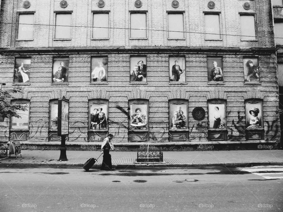 in the center of Kiev