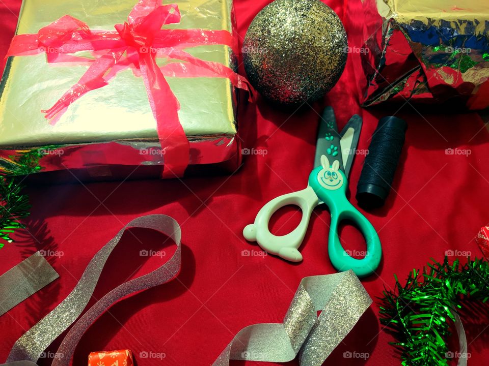 Packing Christmas Presents