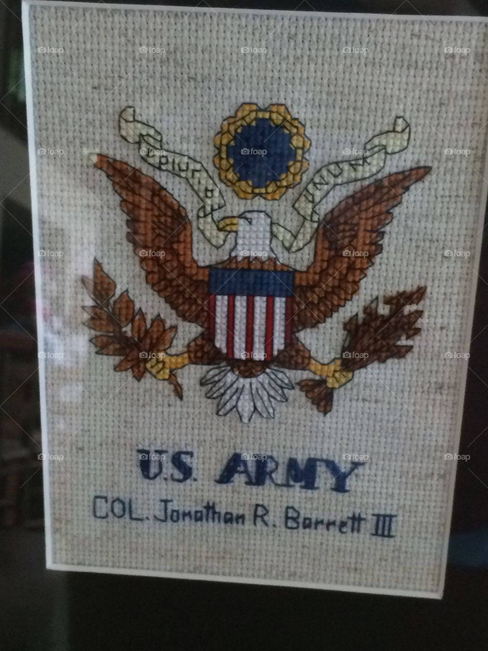  Cross stitch for my Father  US  Navy