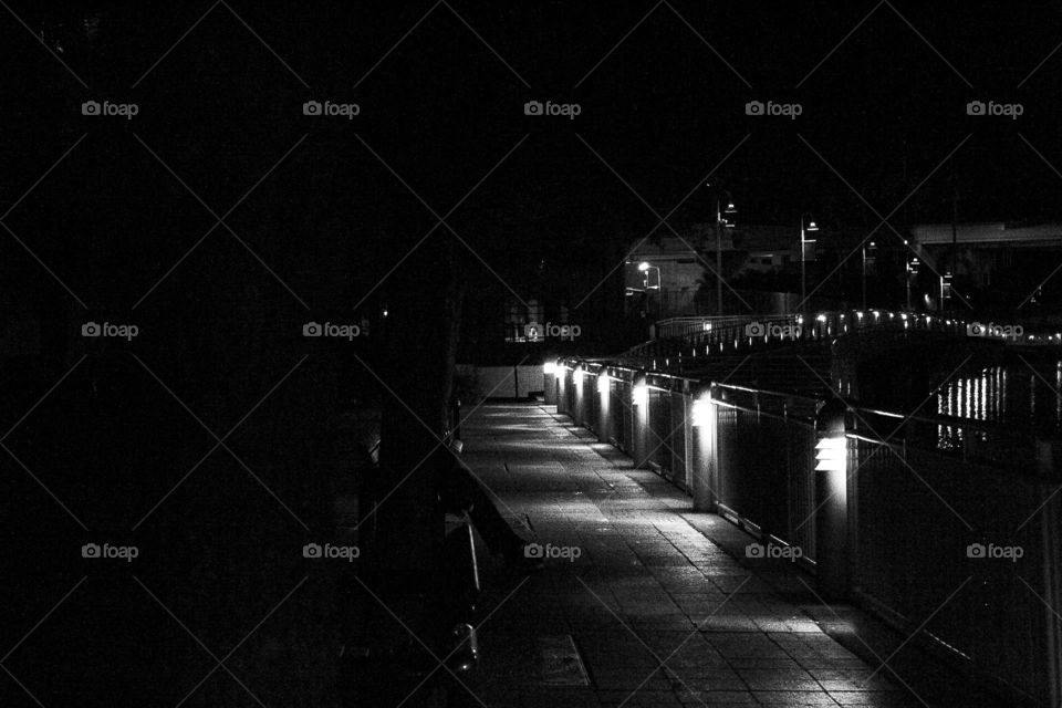 Middle of the night walk