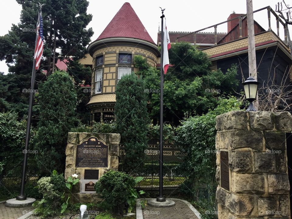 Winchester Mystery House in San Jose, California 