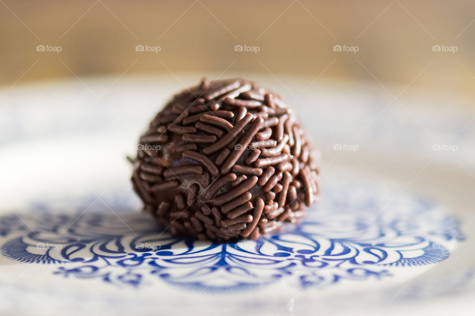 Chocolate candy brigadeiro