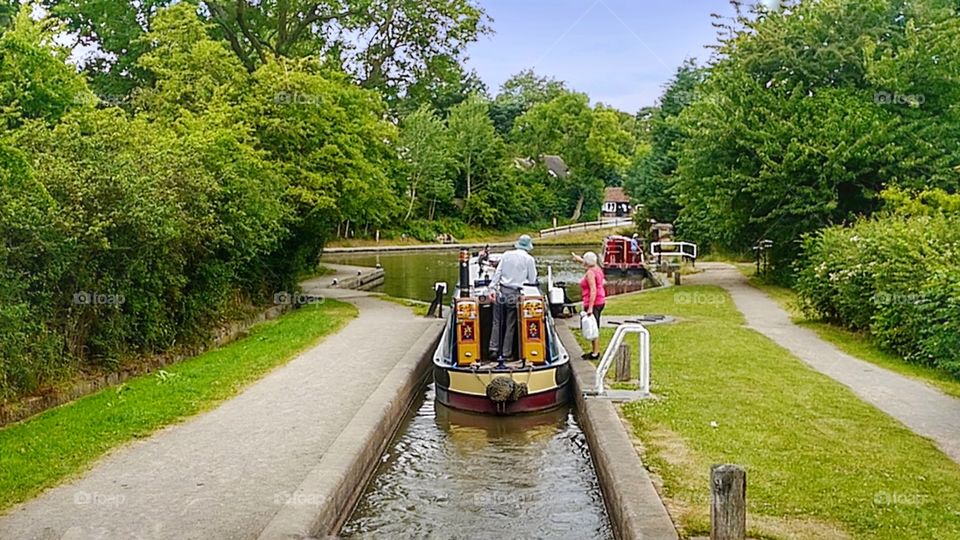 Canal. English canal 