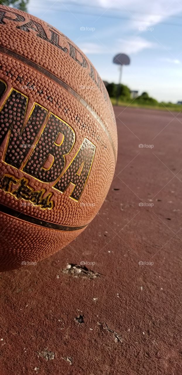 Basketball at the park