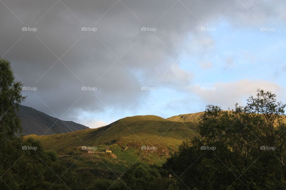 Landscape, Mountain, Sky, Tree, Travel