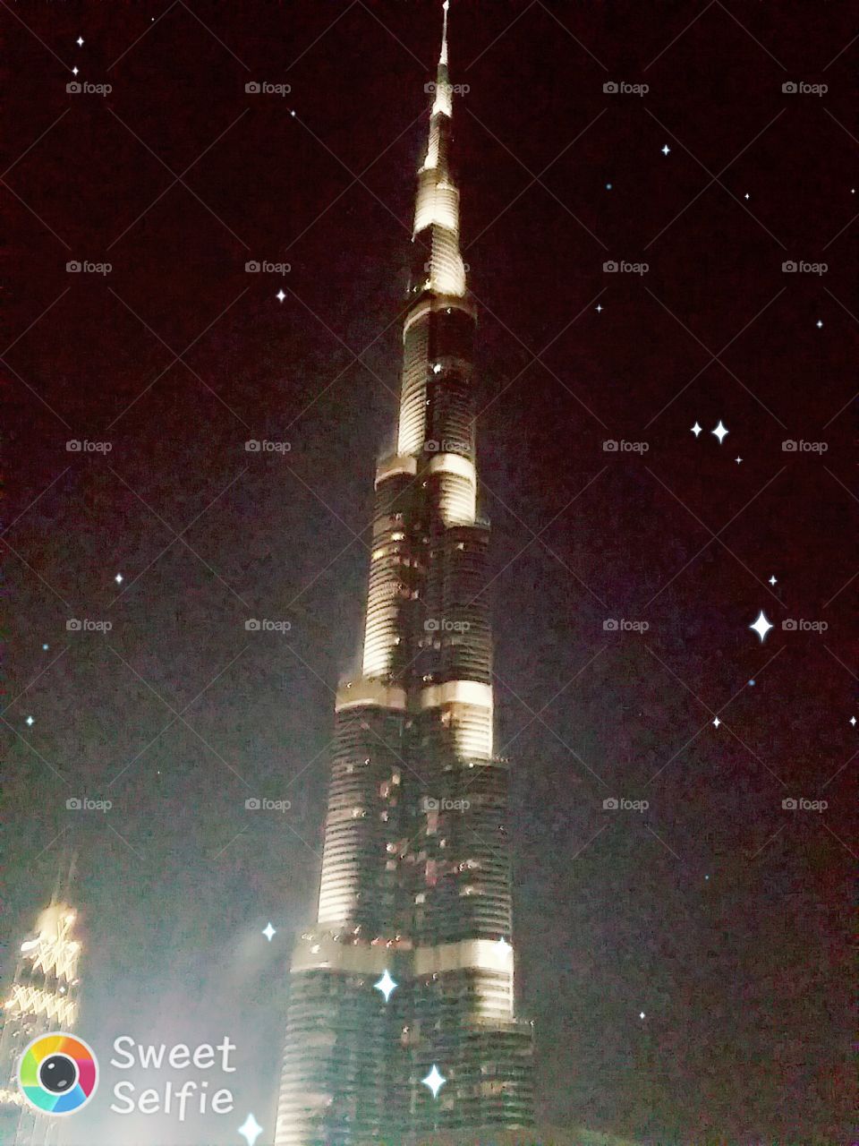 Burj Khalifa at night to this picture of Courtyard Dubai Opera