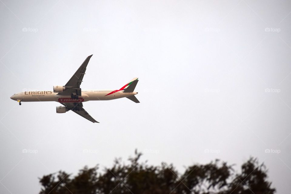 Emirates Airlines Landing 