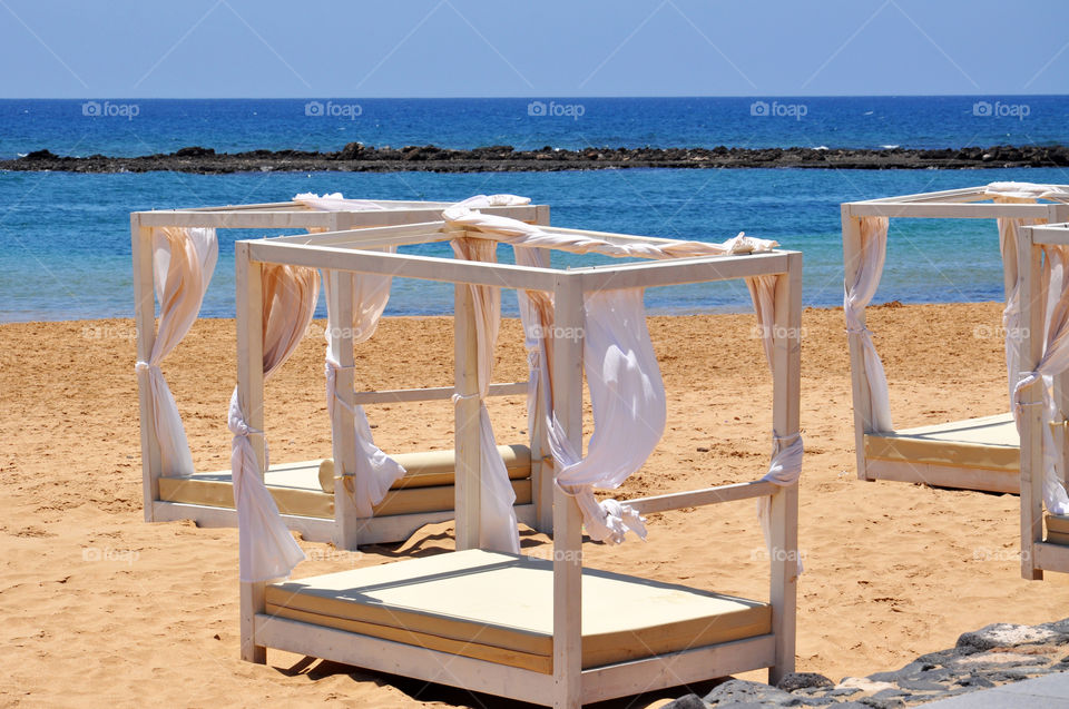 Caleta de Fuste beach. Fuerteventura 